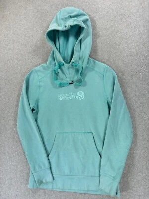 Mountain Hardwear Athletic Fit Hoodie Sweatshirt (Women's Medium) Blue/Green - Image 1 of 4