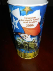 *2006 Houston Livestock & Rodeo 3D Stadium Collectors Cup~ 32 oz~made in the USA - Bild 1 von 3