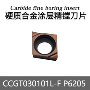 HRC35 Carbide Insert CCGT 030101  040101 02 10pcs For stainless steel processing - Picture 1 of 4