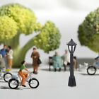 Create a Charming Dollhouse Garden with 6 Mini Street Lamps