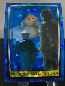 2023 Topps Chrome Sapphire Star Wars: Return of the Jedi The Arrival of Boushh - Picture 1 of 2