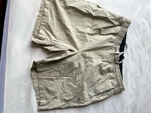 Lululemon Men's Commission Shorts Classic 7" Canvas Khaki Size Large - Picture 1 of 3