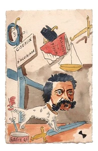 MORLEY . Satire. Aristide BRIAND . Französische Politik - Bild 1 von 2