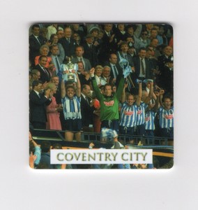 Anonymous Soccer Card. FA Cup Winners Coventry City 1987 Brian Kilcline