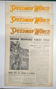 Speedway World 1960 No776 777 779 Solo Motorcycle Chum Taylor Aub Lawson in UK - Picture 1 of 1