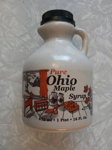 100% Pure Ohio Maple Syrup 1 Pint Free Shipping - Picture 1 of 2