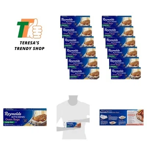 Kitchens Large Oven Bags, 5 Count Pack of 12 - Picture 1 of 10