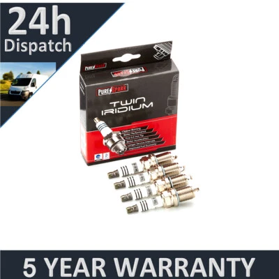 4X DOUBLE IRIDIUM SPARK PLUGS FOR ROVER 75 1.8 TURBO 2003-2005 150PS #1 - Image 1 of 2