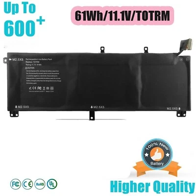 Batería T0TRM TOTRM PARA DELL XPS 15 9530 Precision M3800 H76MV 7D1WJ Y758W 61Wh Foto 1 de 4
