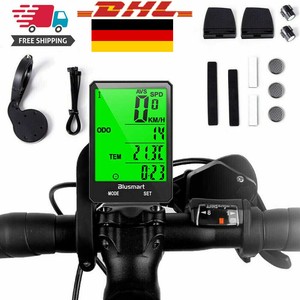 Geschwindigkeit Radcomputer Fahrradcomputer Kabellos Fahrradtacho Wasserdicht