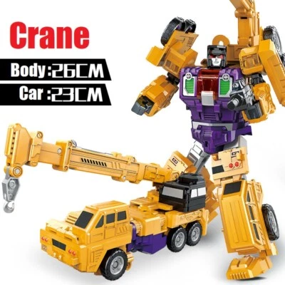Transformator Roboter Devastator Action Figur Kran Engineering Truck Spielzeug - Bild 1 von 4