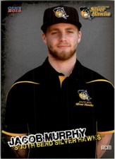 2014 South Bend Silver Hawks Choice #20 Jacob Murphy