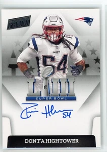 Dont'a Hightower 2022 Panini Super Bowl LIII On Card Auto #SBLIII-DH Patriots SP - Bild 1 von 2
