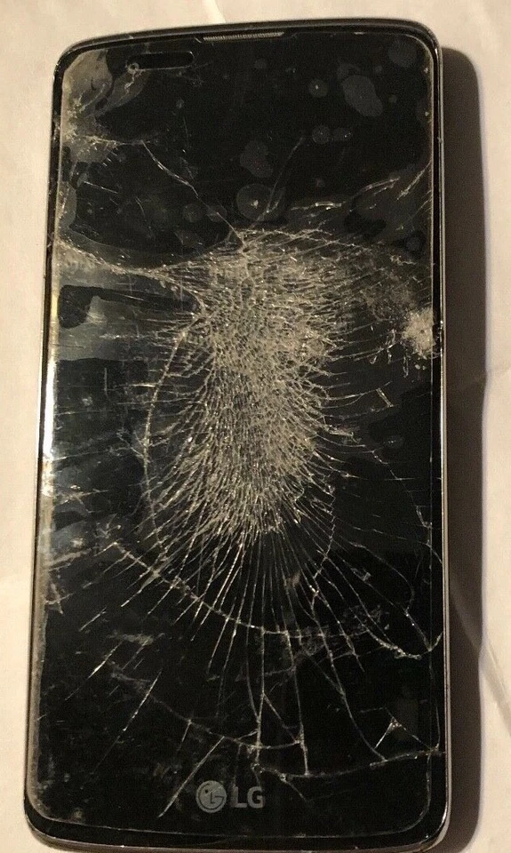  LG Phoenix 2 K371 - Smartphone Cell Phone Parts Repair Cracked Glass Bad LCD - Image 1 of 2