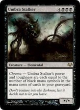 MTG magic cards 1x x1 Light Play, English Umbra Stalker Eventide