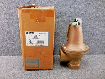New Unused Watts Model M 174A 2" Water Pressure Relief Valve Bronze Body 0278510 - Image 1 of 4