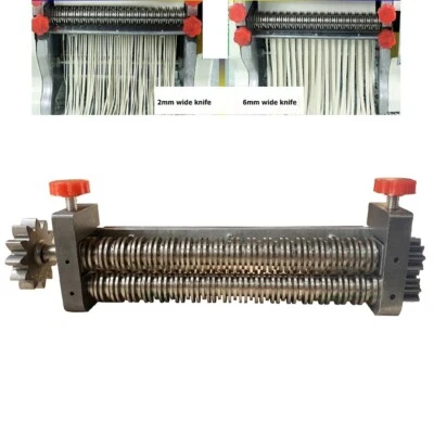 Hoja de fideos de 1 pieza de 2 mm/6 mm para máquina para hacer fideos cortador de fideos cuchillo linguino Foto 1 de 4