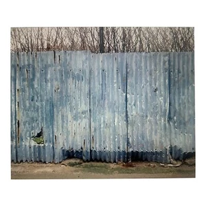 Unframed C-print on Aluminum, “Wall”, Belfast, Ltd. Ed. By Paul Seawright, 1997. - Picture 1 of 6