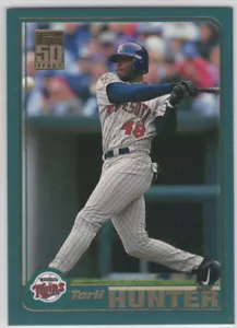 Juego de equipo de los Mellizos de béisbol Topps 2001 - Imagen 1 de 1