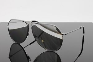 Dolce & Gabbana Sunglasses Men's Aviator DG2248 046G Gunmetal 62mm Mirrored Lens