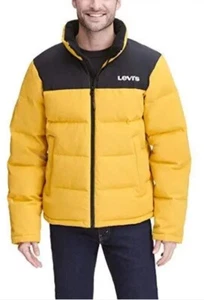 Levi's Men's Arctic Cloth Retro Bubble Puffer Jack Size X Large NWT - Picture 1 of 10
