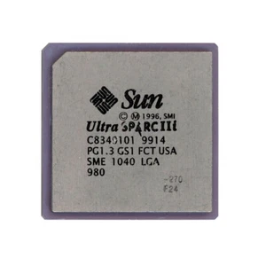 Processor CPU Sun Ultrasparc III Sme 1040 Socket LGA587 270MHz - Picture 1 of 1