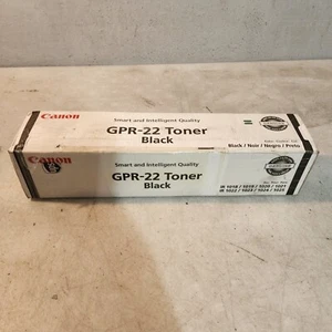 Tóner negro Canon 0386b003 GPR-22 genuino nuevo OEM caja sellada envío gratuito - Imagen 1 de 3