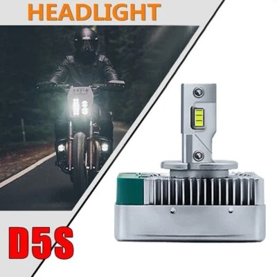 Set Full LED D5S 70W Lumières Remplacement Conversion Bi-Xenon Canbus Fiche PV - Photo 1/4