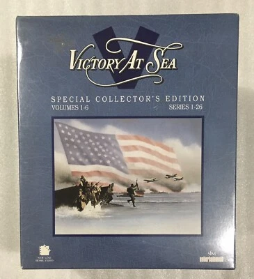 Victory at Sea - Complete Series (VHS, 1995, 6-Tape Set) NEW Sealed - Image 1 of 4