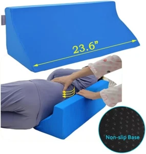 Pillow Wedge for Sleeping after Surgery Foam Wedge Body Positioning 30 Degree In - Picture 1 of 12