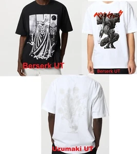 UNIQLO Manga Curation UT Berserk Parasyte Uzumaki Cotton T-shirt Japan Anime - Picture 1 of 11