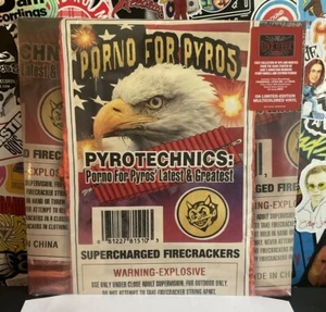 PORNO FOR PYROS Latest And Greatest NEW SPLATTER VINYL W/HYPE STICKER - Picture 1 of 3