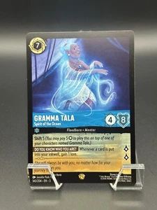 Gramma Tala 143/204 Into the Inklands Legendary Raro Sin Lámina Disney Lorcana - Imagen 1 de 4