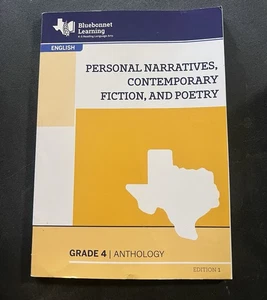 Bluebonnet Learning, Anthology, Grade 4, English, Personal Narratives - Picture 1 of 4