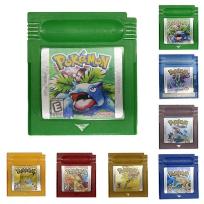Game Card Classic For Nintedo Game Cards GBC 7 Colours Pokemon Game Boy Series - image 1 of 4