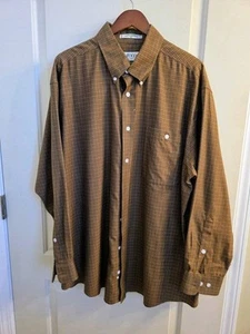 Men's Orvis Long Sleeve Collared Button Up, Plaid, XL - Picture 1 of 3