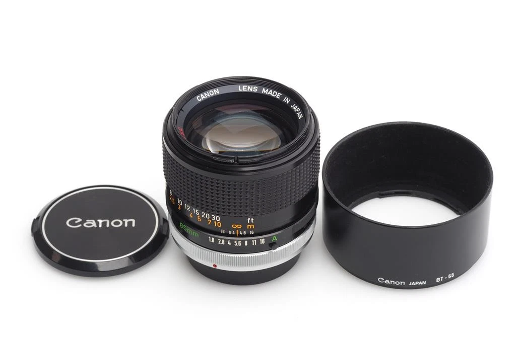 Canon FD f/1.8 85mm Focal Camera Lenses for sale | eBay