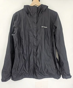 Columbia Damen Packable Regenjacke Windbreaker wasserdicht - schwarz Größe L - Bild 1 von 8