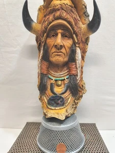 Escultura artística india firmada por Neil J Rose "Gran Tortuga" colgante de pared - Imagen 1 de 7