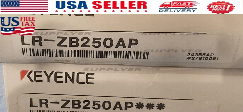 Keyence LR-ZB250AP LRZB250AP Laser Sensor FREE SHIPPING - Image 1 of 1