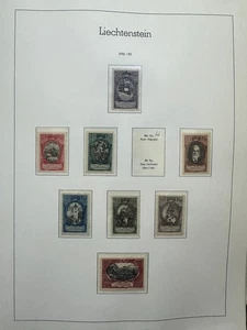 Liechtenstein 1921 No.: 53-60 MNH mint - Picture 1 of 1