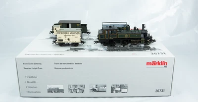 Märklin 26731 Bayerischer Güterzug Reihe D XII Ep I, Wie neu Topzustand - Bild 1 von 4