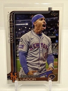 2025 Topps Flagship #CTB-1 Francisco Lindor Costco Exclusive Companion Card SP - Picture 1 of 2