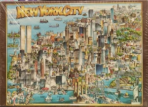 New York City Jigsaw Puzzle Interlocking Pieces Sealed - Picture 1 of 1