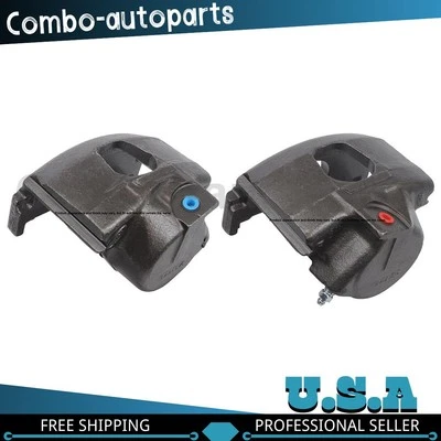 Pinza de freno de disco delantera izquierda derecha 2 piezas para Ford E-150 Econoline 1986-1993 Foto 1 de 4