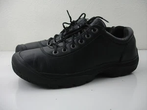 Herren 11,5 M KEEN Utility 1006981 PTC Elegant Oxford-Schuhe Schwarz Leder Schnürschuhe - Bild 1 von 14