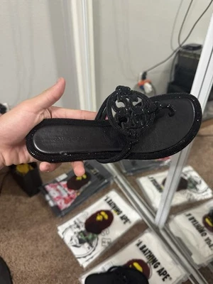 Женские сандалии Tory Burch со стразами размер 7 - Изображение 1 из 4