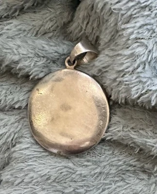 Gorgeous Vintage Large 925 Sterling Silver Genuine Silpada Disc Design Pendant - Image 1 of 2