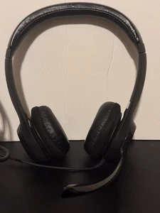Logitech Headset Wired Black USB Padded Ears Volume Control FREE SHIPPING!!! - Picture 1 of 7