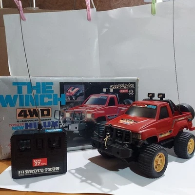 Matsushiro The Winch Toyota Hilux 4WD Radio Control Car With Box Used  - Image 1 of 4